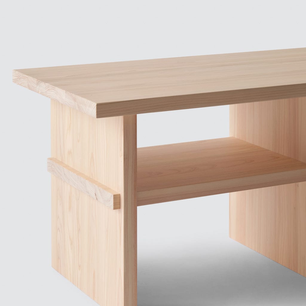 Hinoki Wood Bench