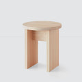 Hinoki Wood Side Table