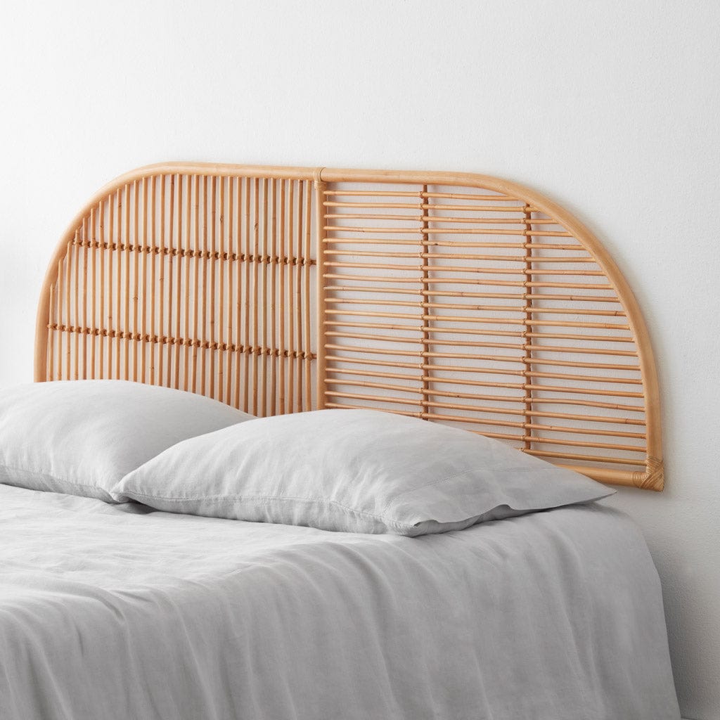 Java Rattan Headboard