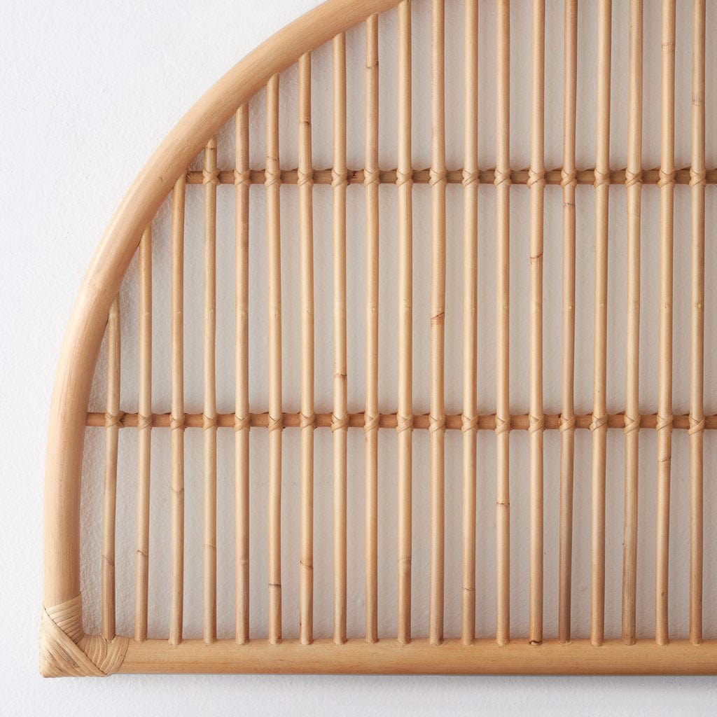 Java Rattan Headboard