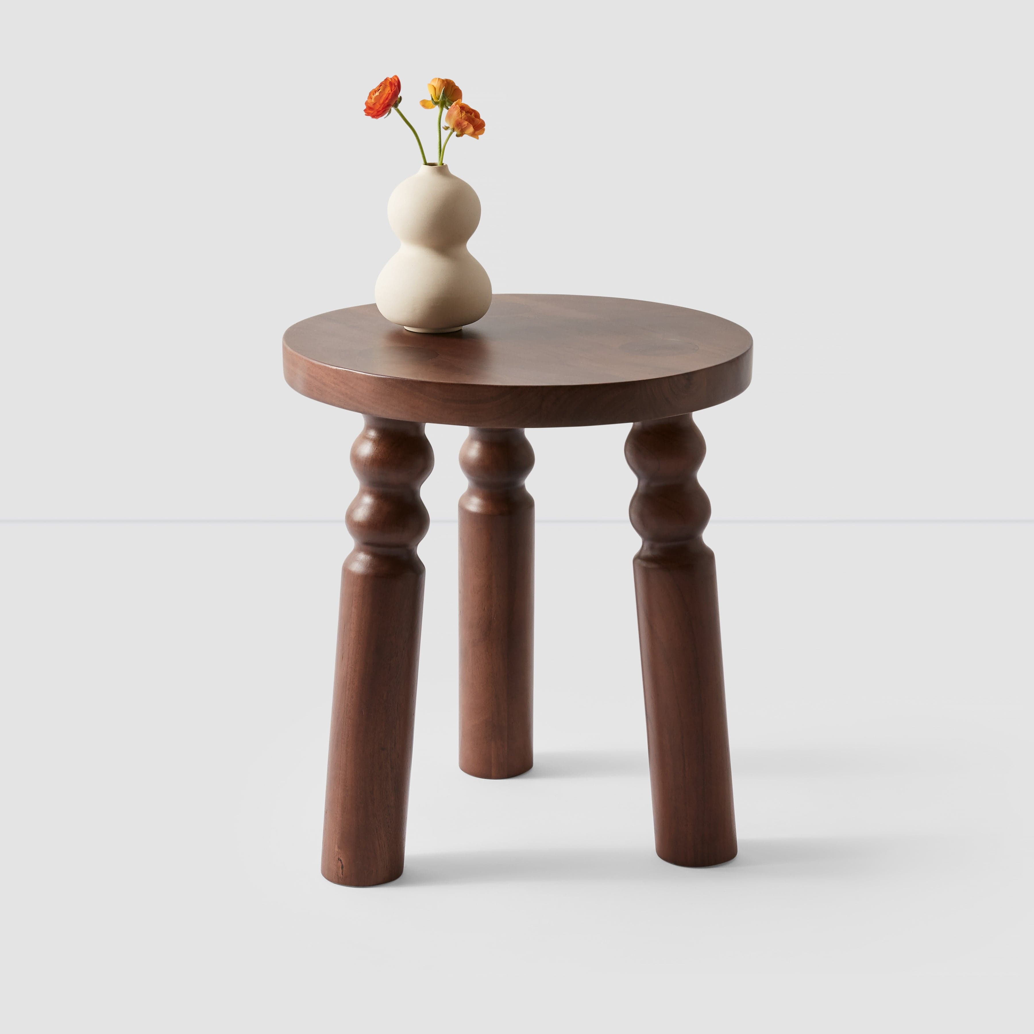 Kovai Wood Stool