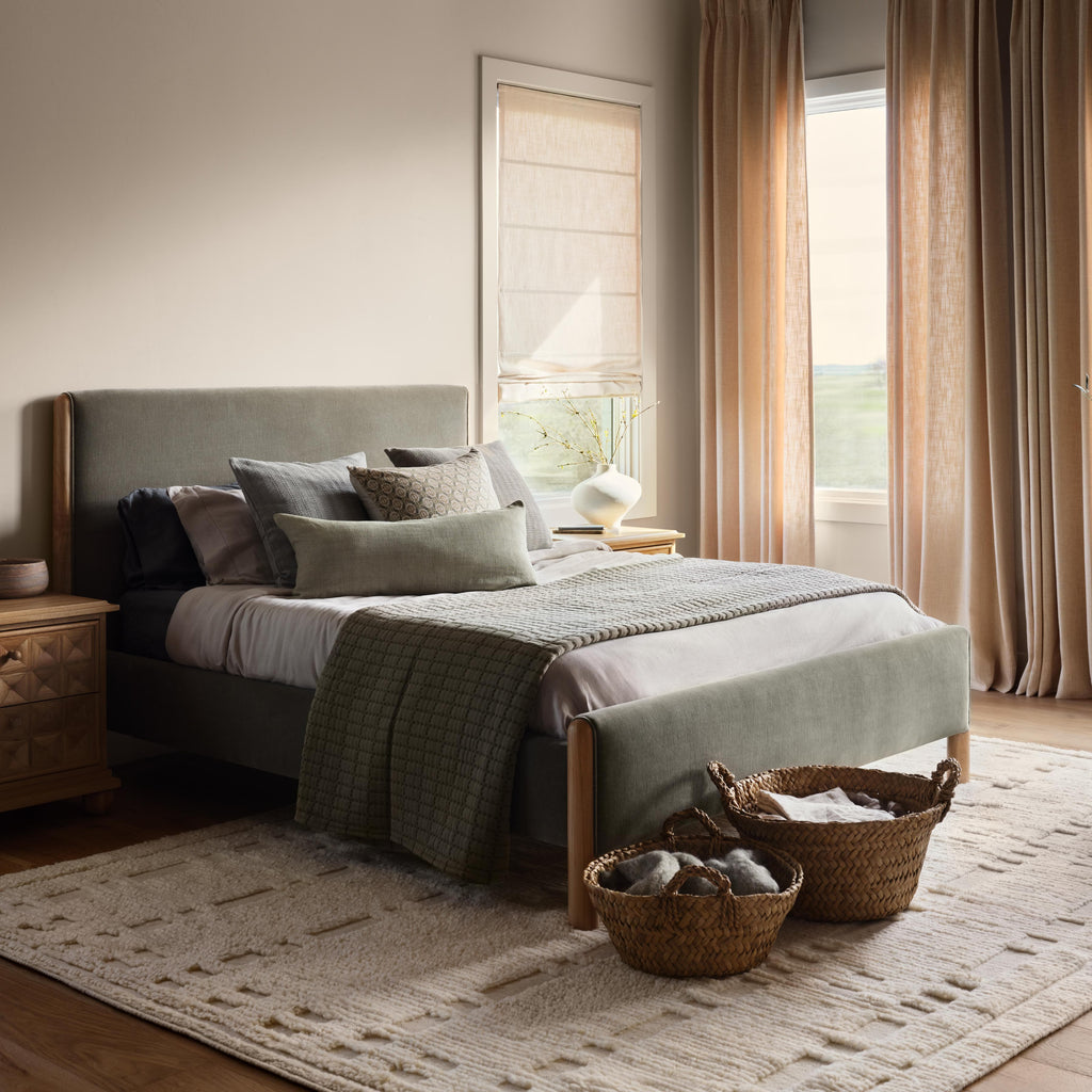 Laurel Bed with Low Footboard