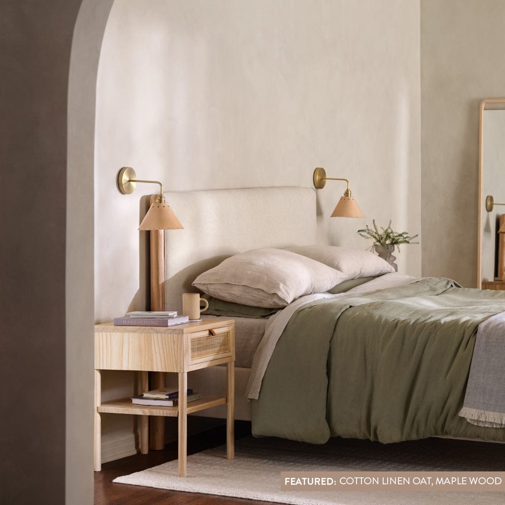 Laurel Bed with Low Footboard