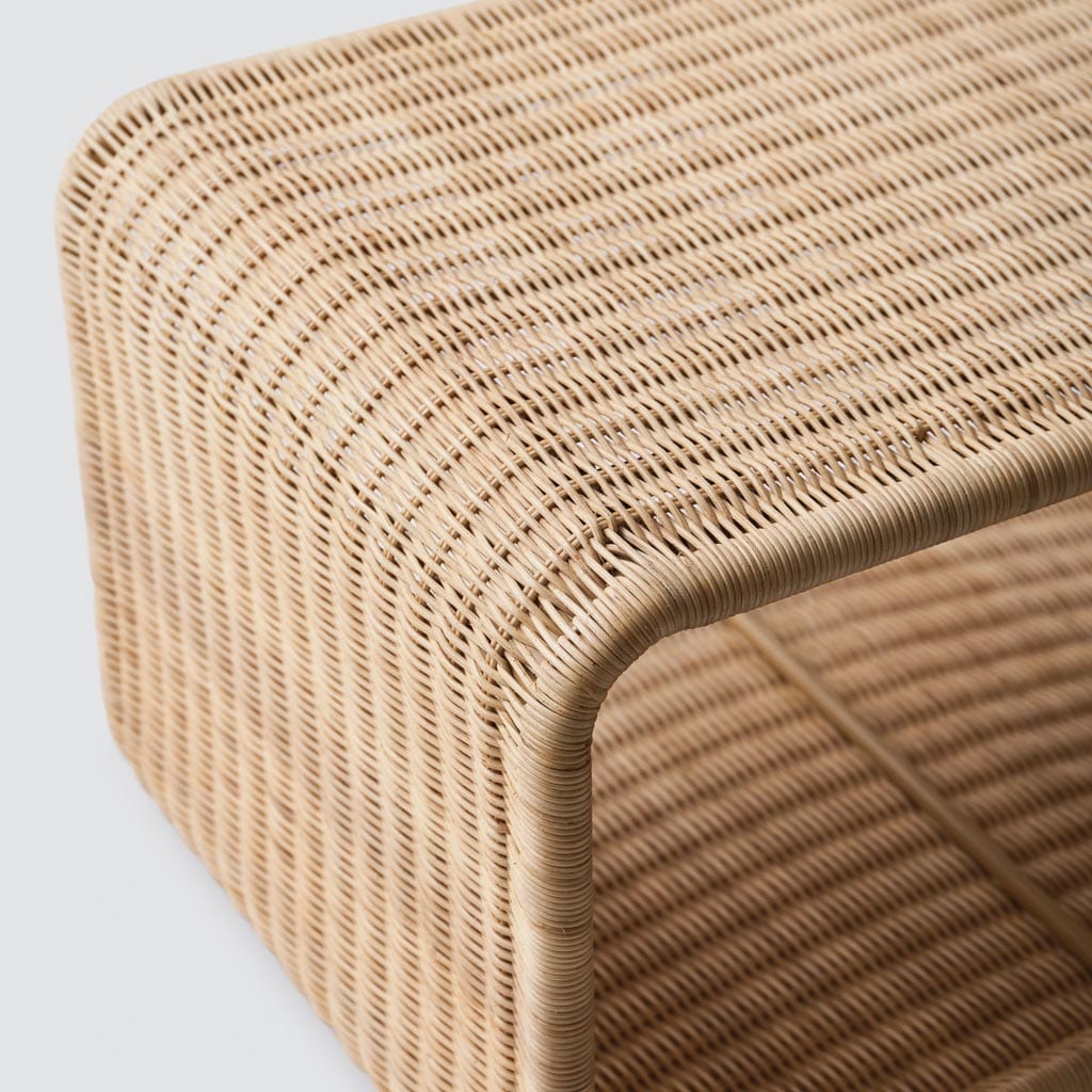 Liang Wicker Ottoman