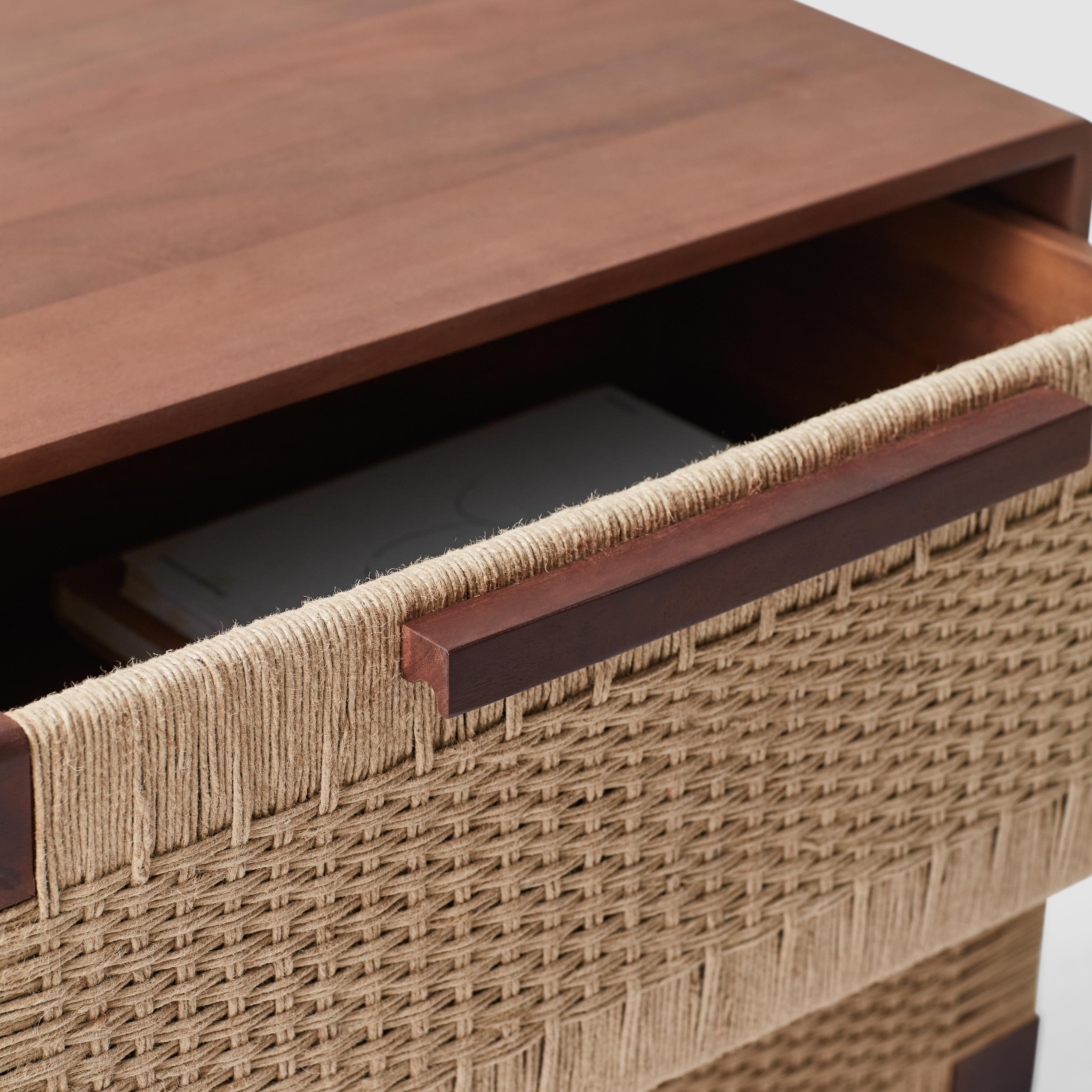 Manai Nachttisch aus Webstoff