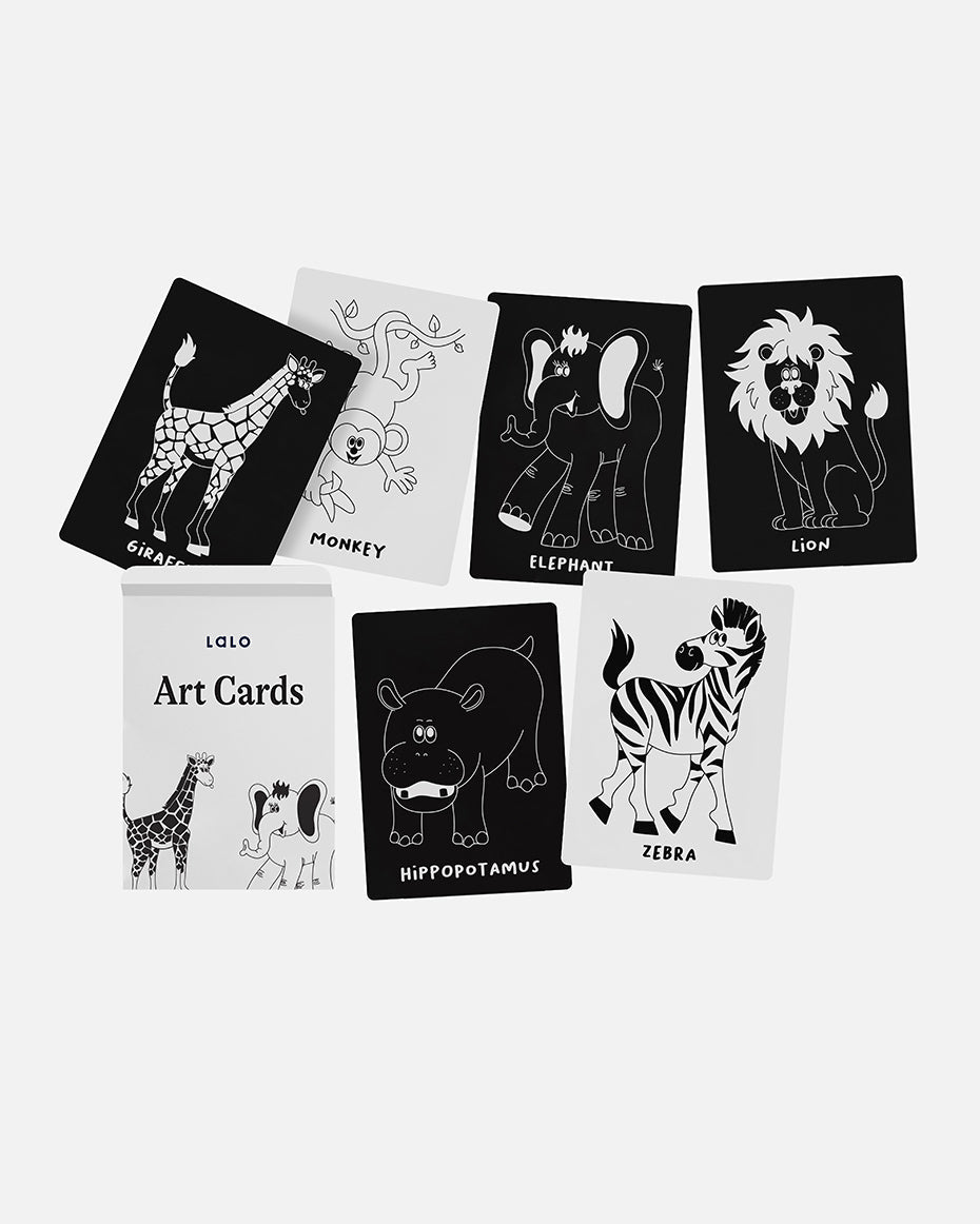 Tummy Time Mirror + Art Cards