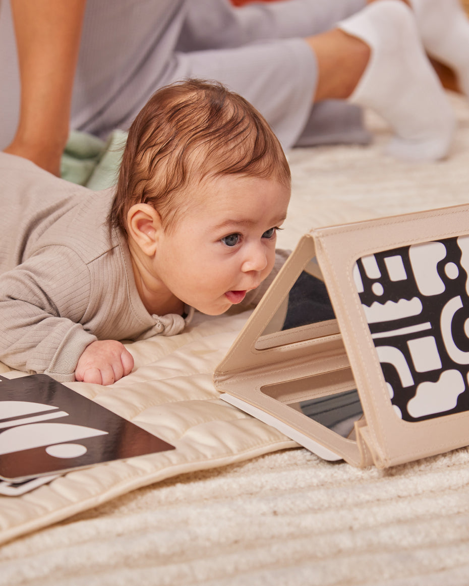 Tummy Time Mirror + Art Cards