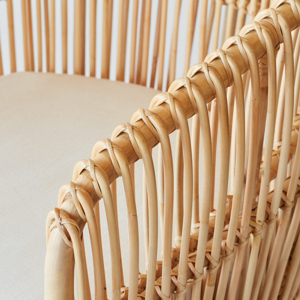 Tara Rattan Lounge Chair