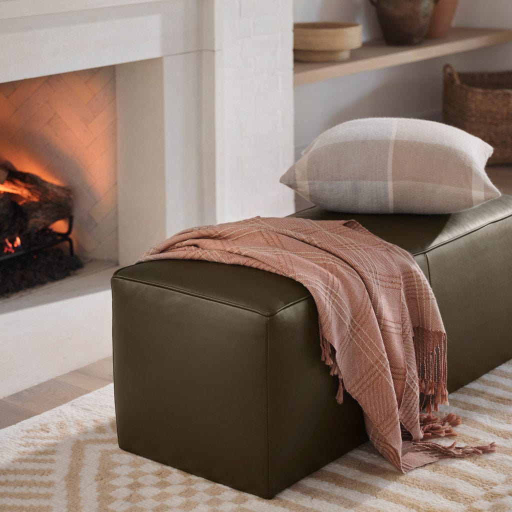 Torres Leather Bench